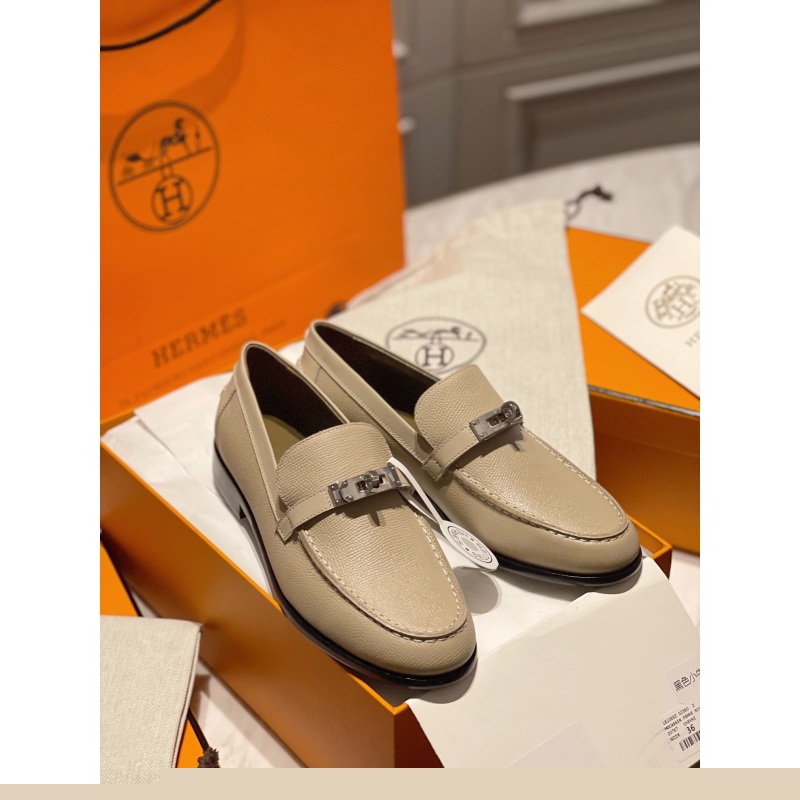 H**mes leather shoes